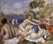 Pierre Renoir Three Bathers with a Crab Sweden oil painting reproduction